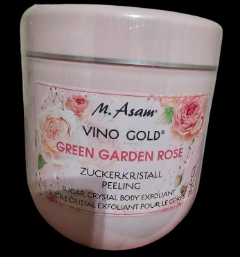 Nwt M. Asam VINO GOLD Green Garden Rose SKIN Exfoliating Peel JUMBO 42.3 OZ