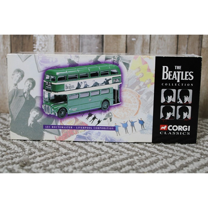 The Beatles Corgi Collections AEC Green Routemaster