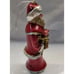 Pam SCHIFFERL Santa Red Cardinal Swinging Lantern 4 Ornament