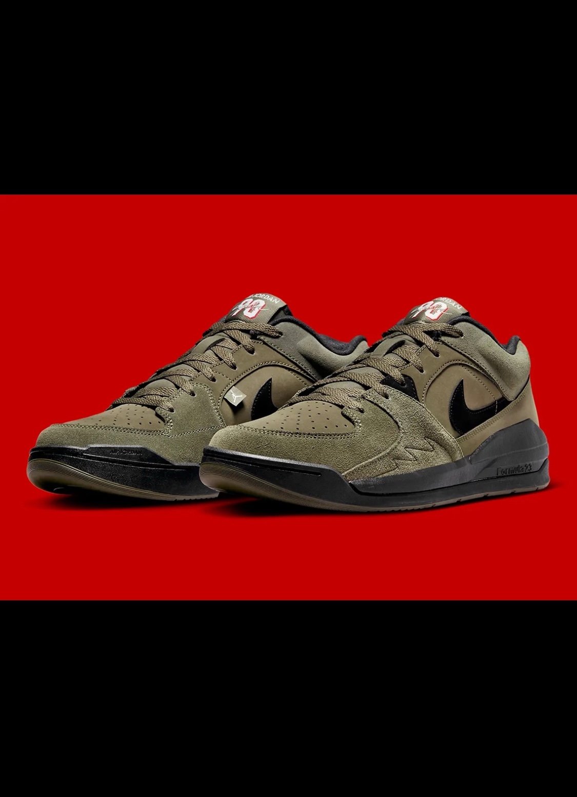 Nike Air Jordan Stadium 90 Olive / Black