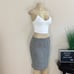 VALENTINO | Vintage Wool And Alpaca Pencil Skirt Sz 12 (46)