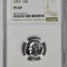 1957 Silver Roosevelt Dime HIGH GRADE! Gem Proof 69