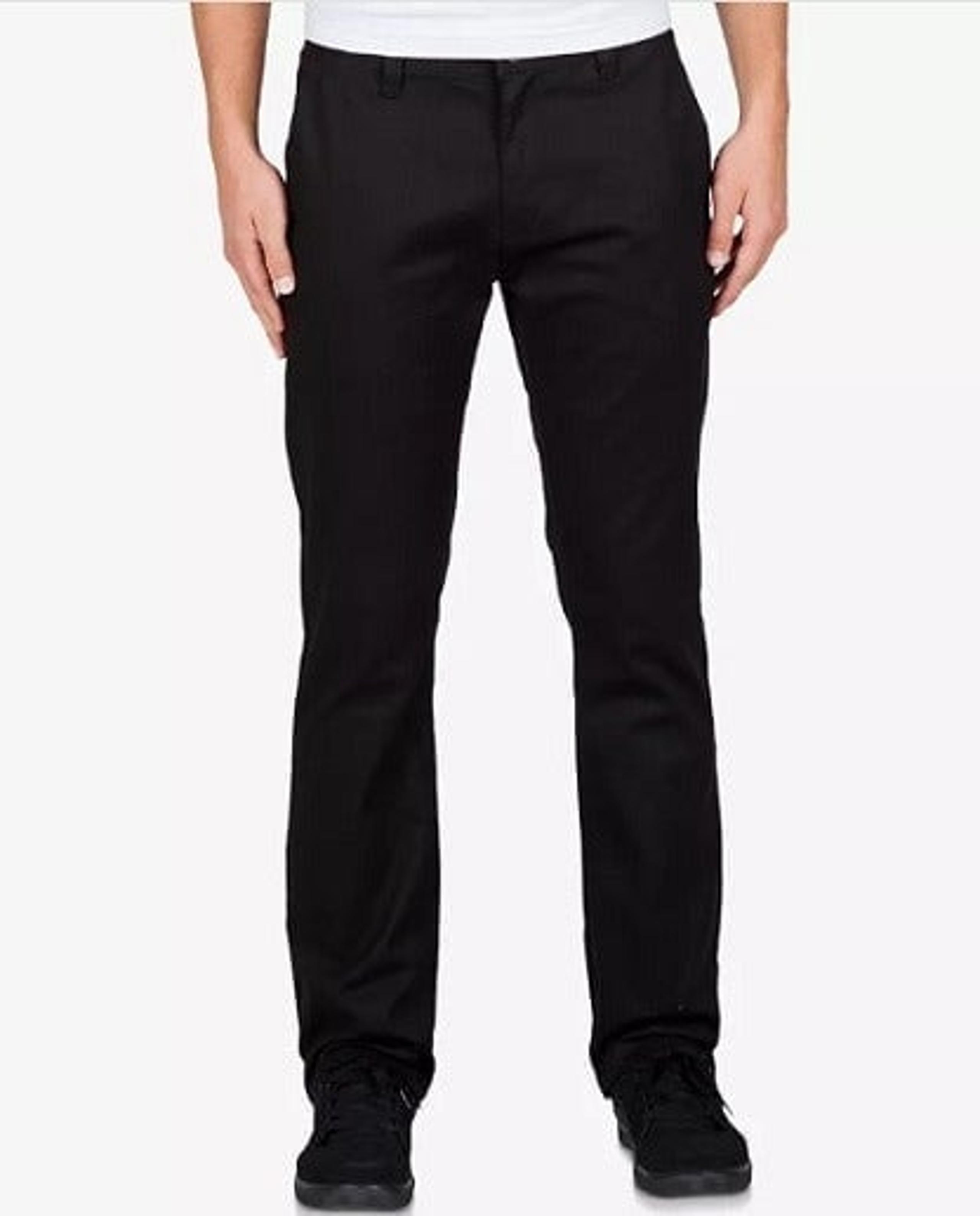 NWT Mens Volcom Frickin Modern Stretch Chino Pants 29 MSRP $65 Black