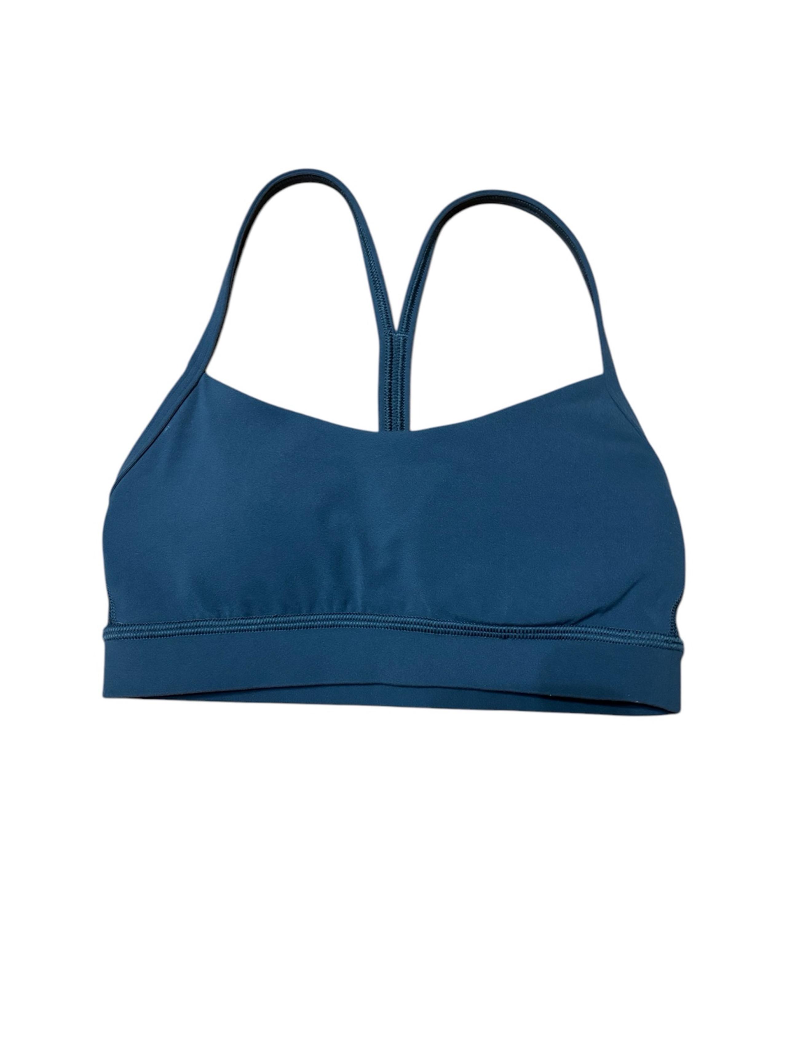 Lululemon Flow Y Bra Nulu Emerald Size 2