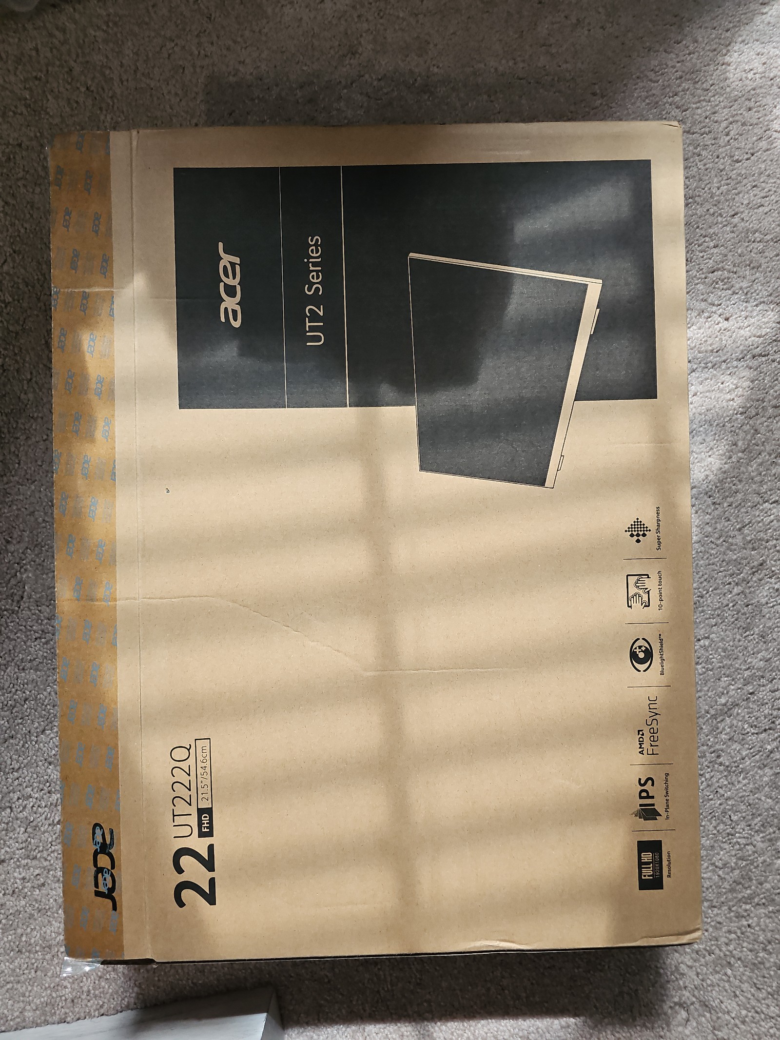 Acer UT2 Series 22 inch LCD desktop Monitor screen UT 222Q