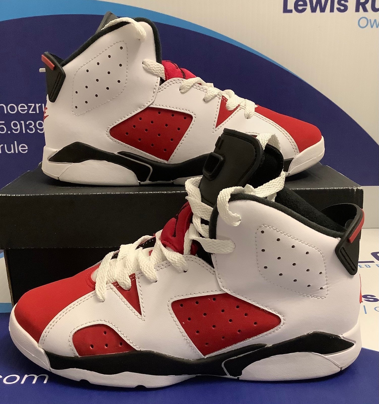 Air Jordan 6 Retro Carmine (2021) Kids 3