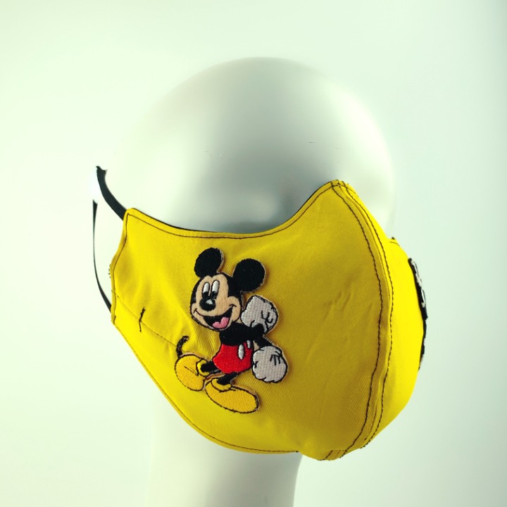 Disney Mickey Mouse Yellow Face Mask