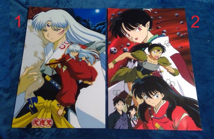 (Choose 6) Inuyasha Anime Posters Read Description