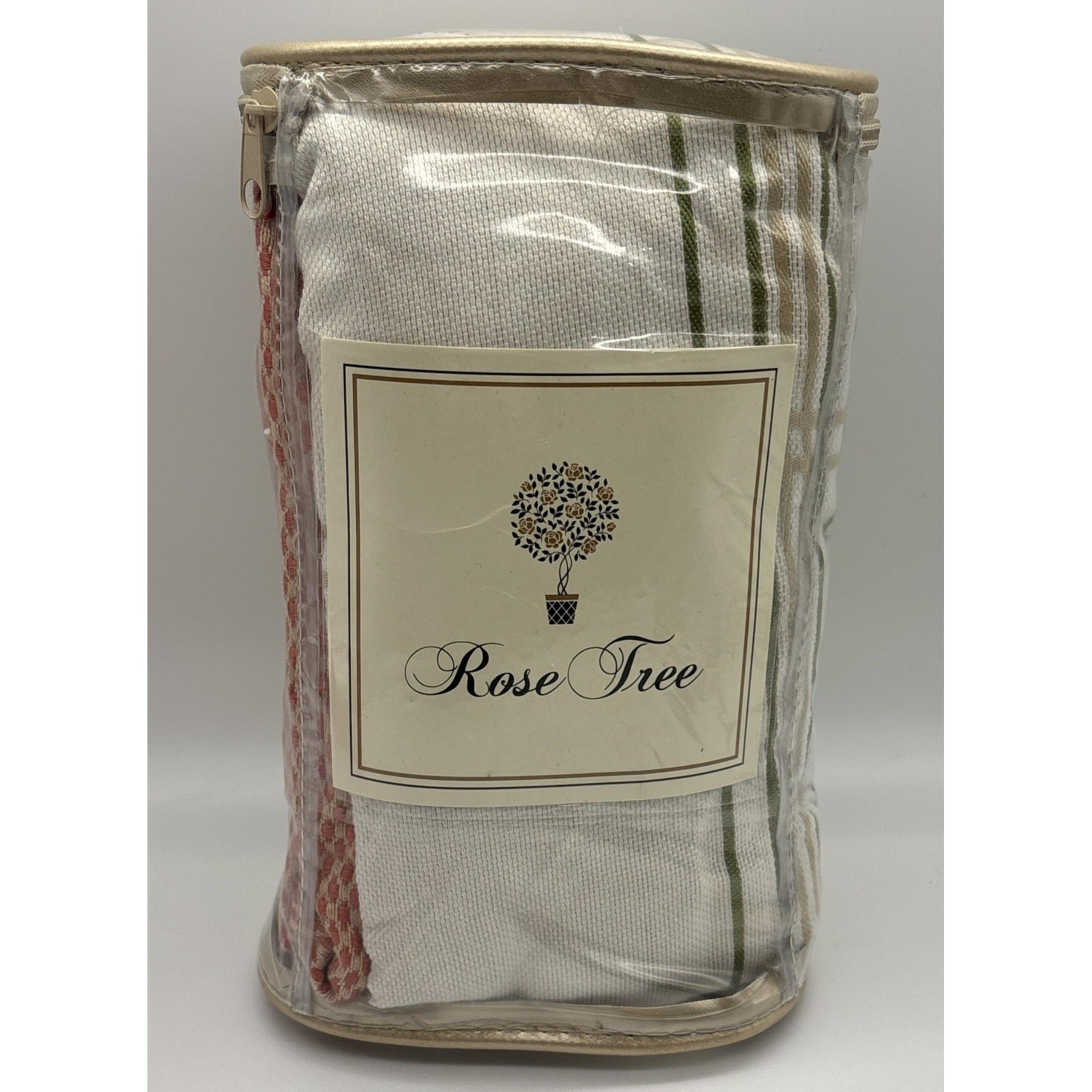 Rose Tree Lorraine European Plaid Sham 26" X 26" NEW
