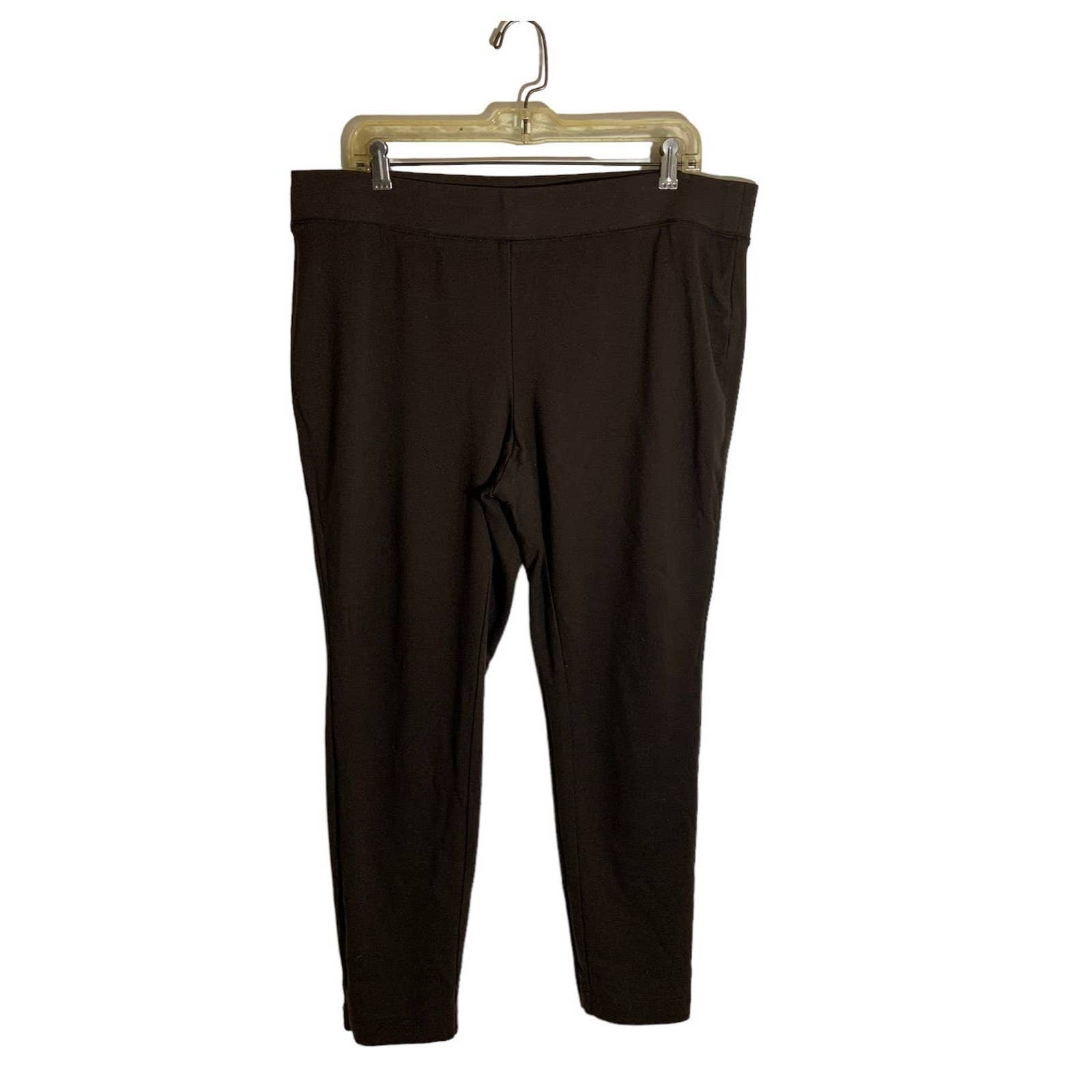 Women's Plus Size Inc International Concepts Pants Coffee Bean Brown Size 16W