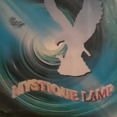 Vintage Novelty Mystique Lamp.