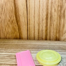 Playskool Victorian dollhouse cabinet door & rare baking pie!