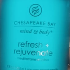 QTY 2 Chesapeake Bay refresh and rejuvenate Candle neww