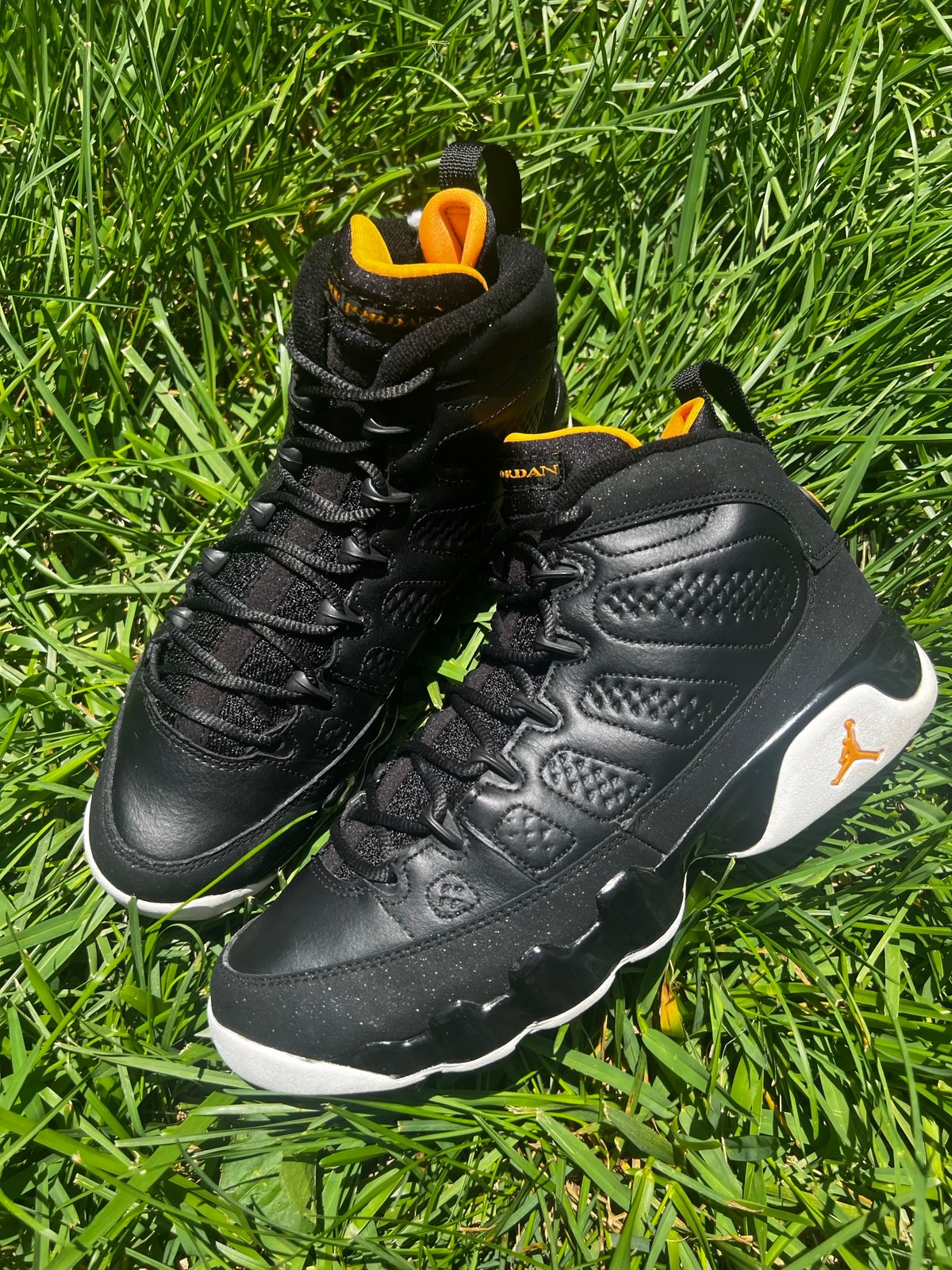 CLEAN Air Jordan 9 size 7 Mens Citrus 2010 Retro shoes