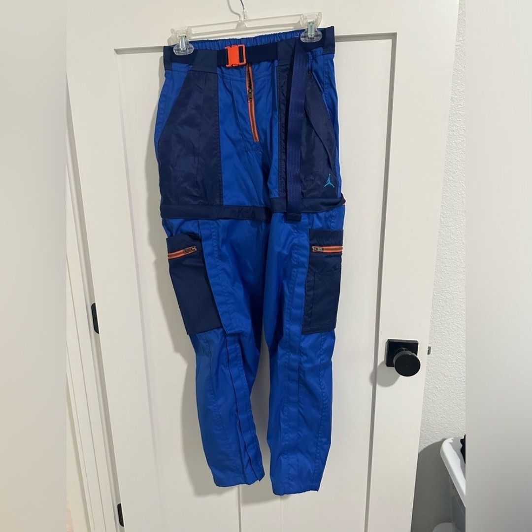 Nike Women's XS Jordan Next Utility Convertible Pants Blue Sporty Streetwear