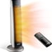 Oscillating Digital Ceramic Tower Heater for Large Rooms,
