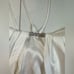 NWT BEBE Women’s Black White Satin Bodice Jumpsuit - Size XL