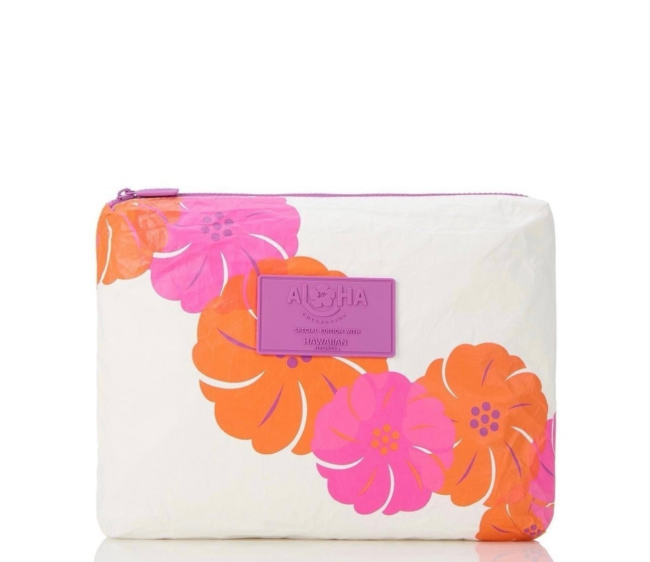 Aloha Collection X Hawaiian Airlines Mid Pouch (Ltd Edition - Lei Pualani)