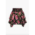Alice + Olivia Zarya Asymmetric Mini Skirt Cherl Floral Womens 2