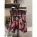 Alice + Olivia Zarya Asymmetric Mini Skirt Cherl Floral Womens 2