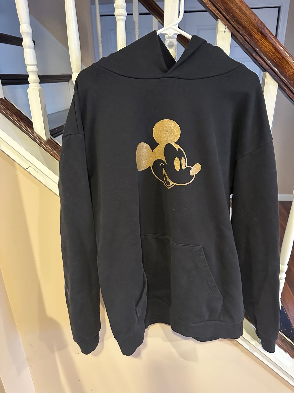 Love you melon Mickey Mouse hoodie