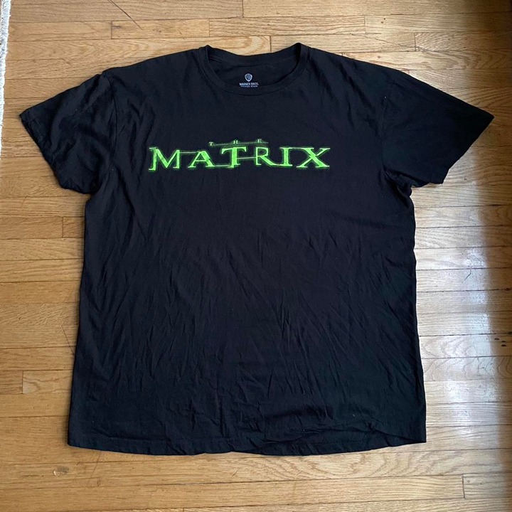Original Vintage Matrix graphic t shirt from 90s