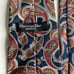New Men’s Christian Dior Monsieur Navy Red Orange Grey Silk Classic Tie.