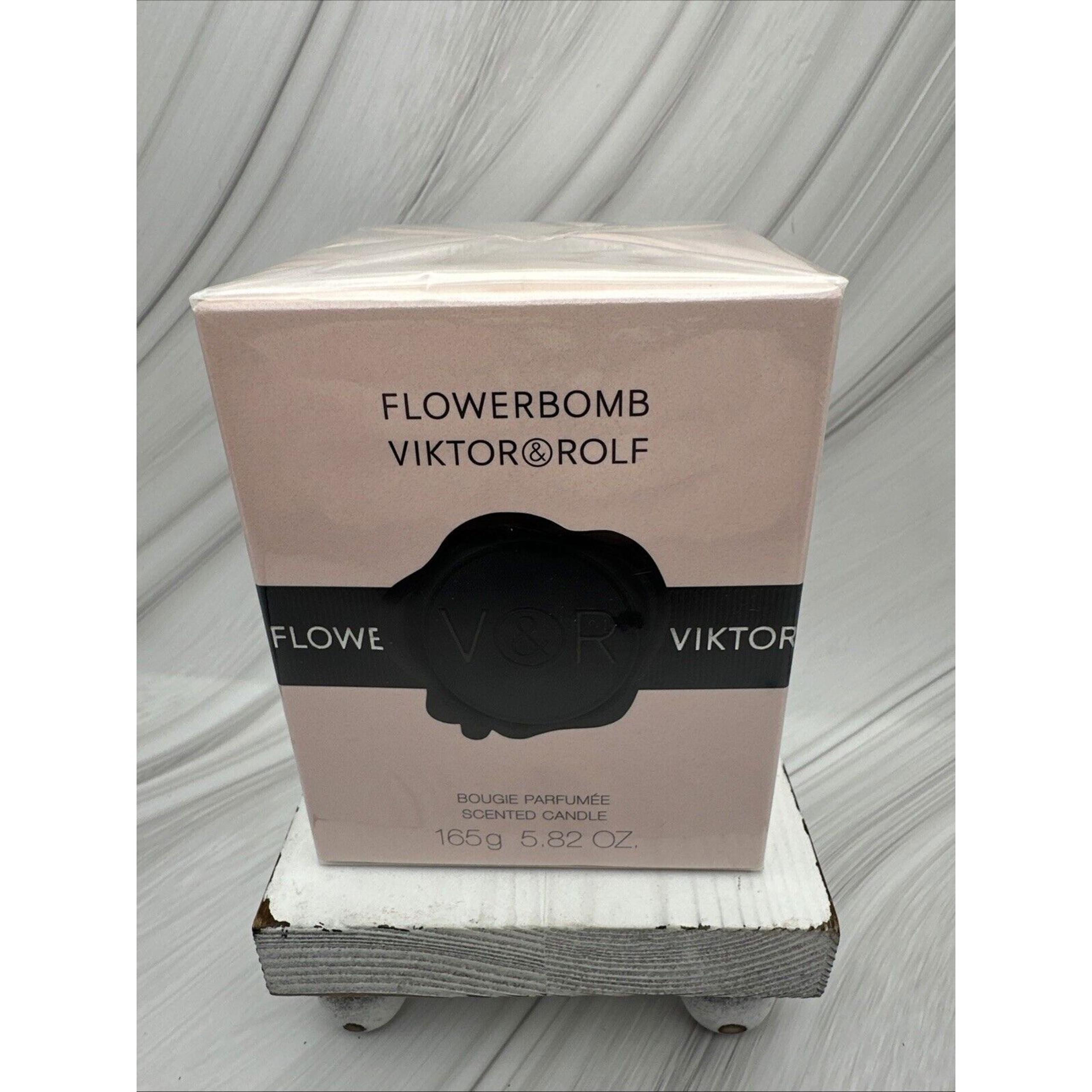 Viktor & Rolf Flowerbomb Perfume Bougie Scented Candle 5.8 Oz 165g Large Sealed