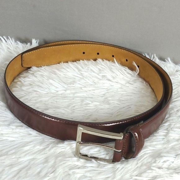 Cole Haan Brown Leather Belt Size 36