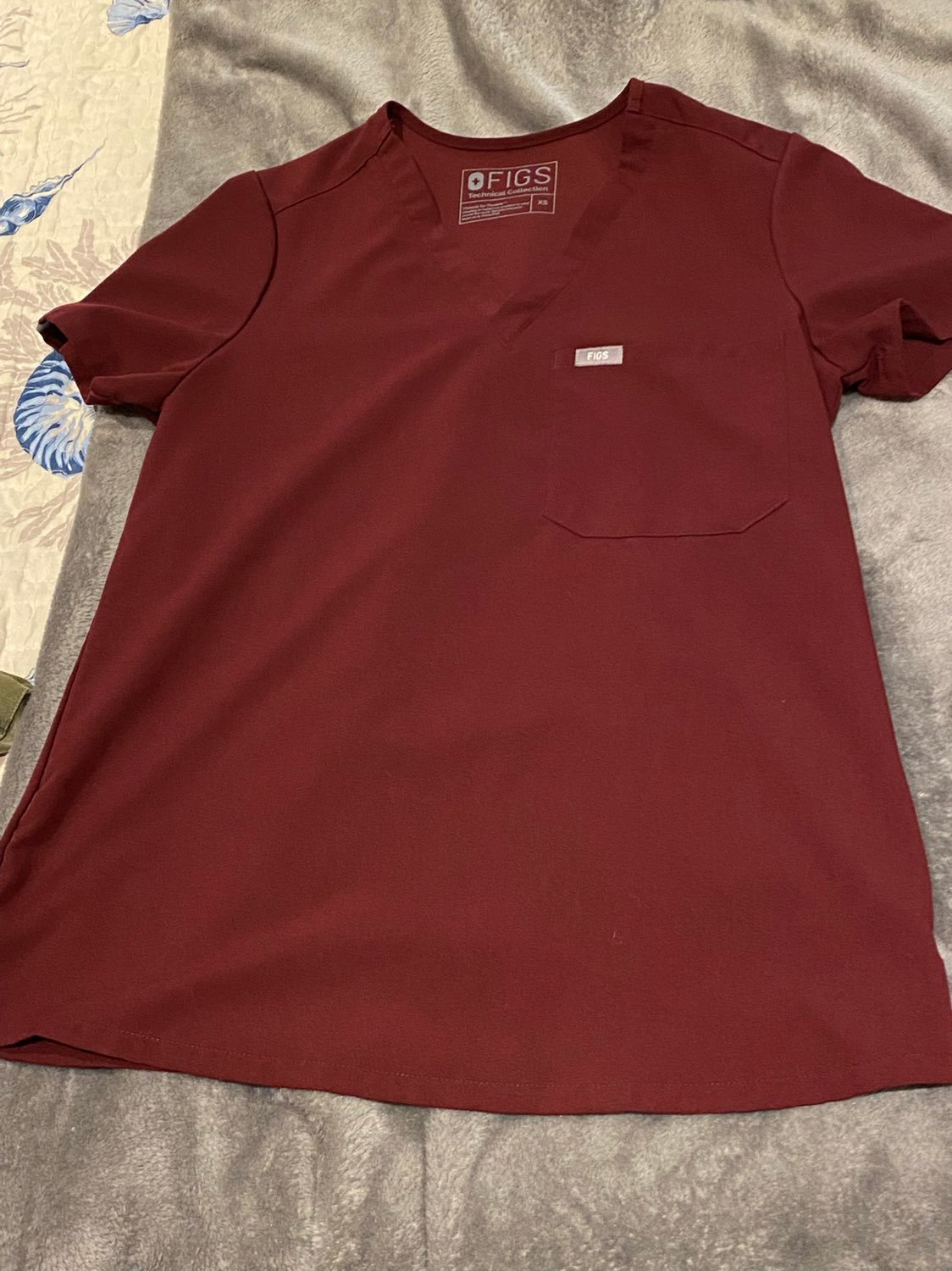 FIG Clothing Catarina One-Pocket Scrub Top