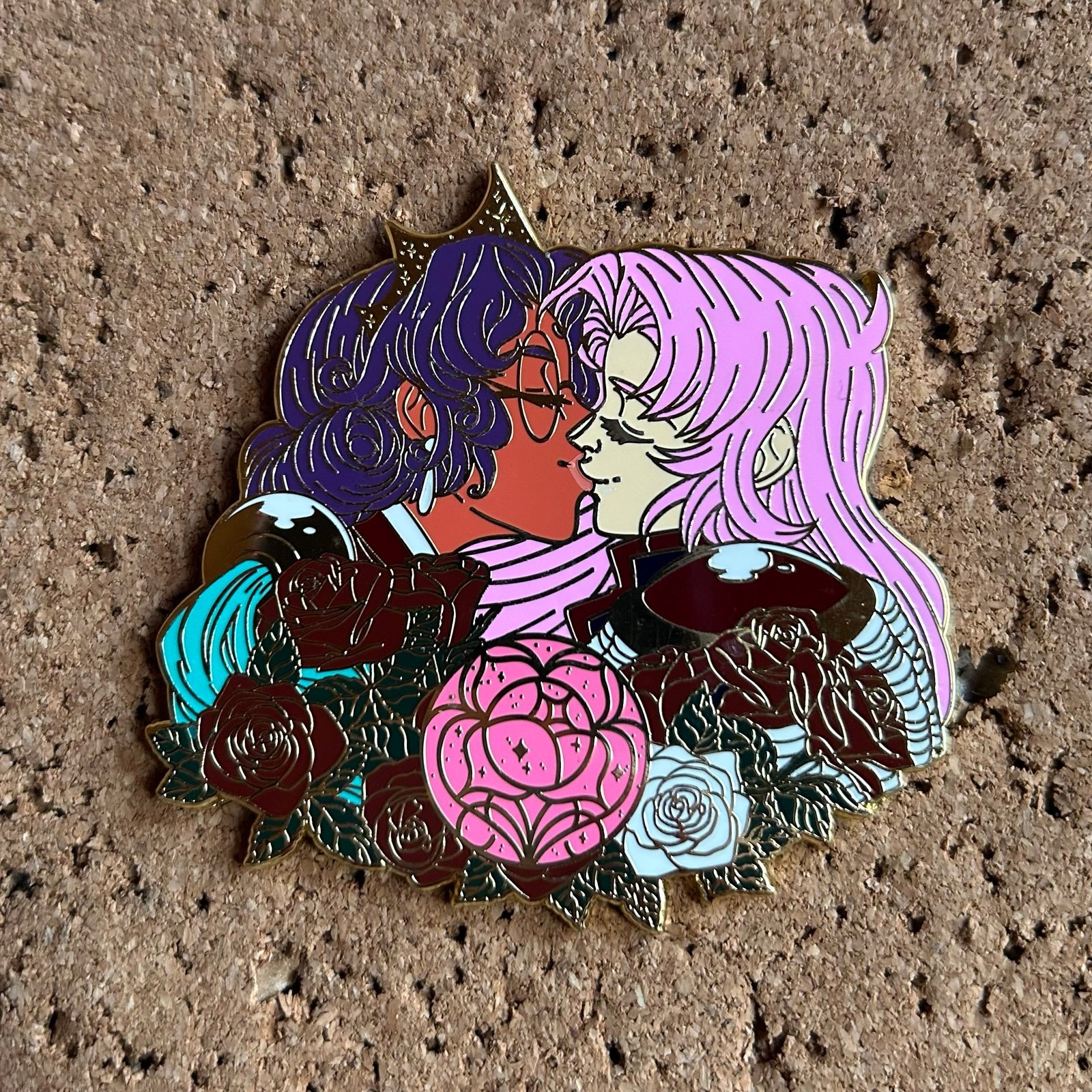 Revolutionary Girl Utena Couple Enamel Pin