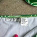 Vintage 90s Newport News green white tropical hibiscus underwire Pushup bikini