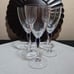 CdA Crystal D'Arques Venise Saphir Blown Glass Wine Glasses.