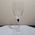 CdA Crystal D'Arques Venise Saphir Blown Glass Wine Glasses.