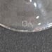 CdA Crystal D'Arques Venise Saphir Blown Glass Wine Glasses.