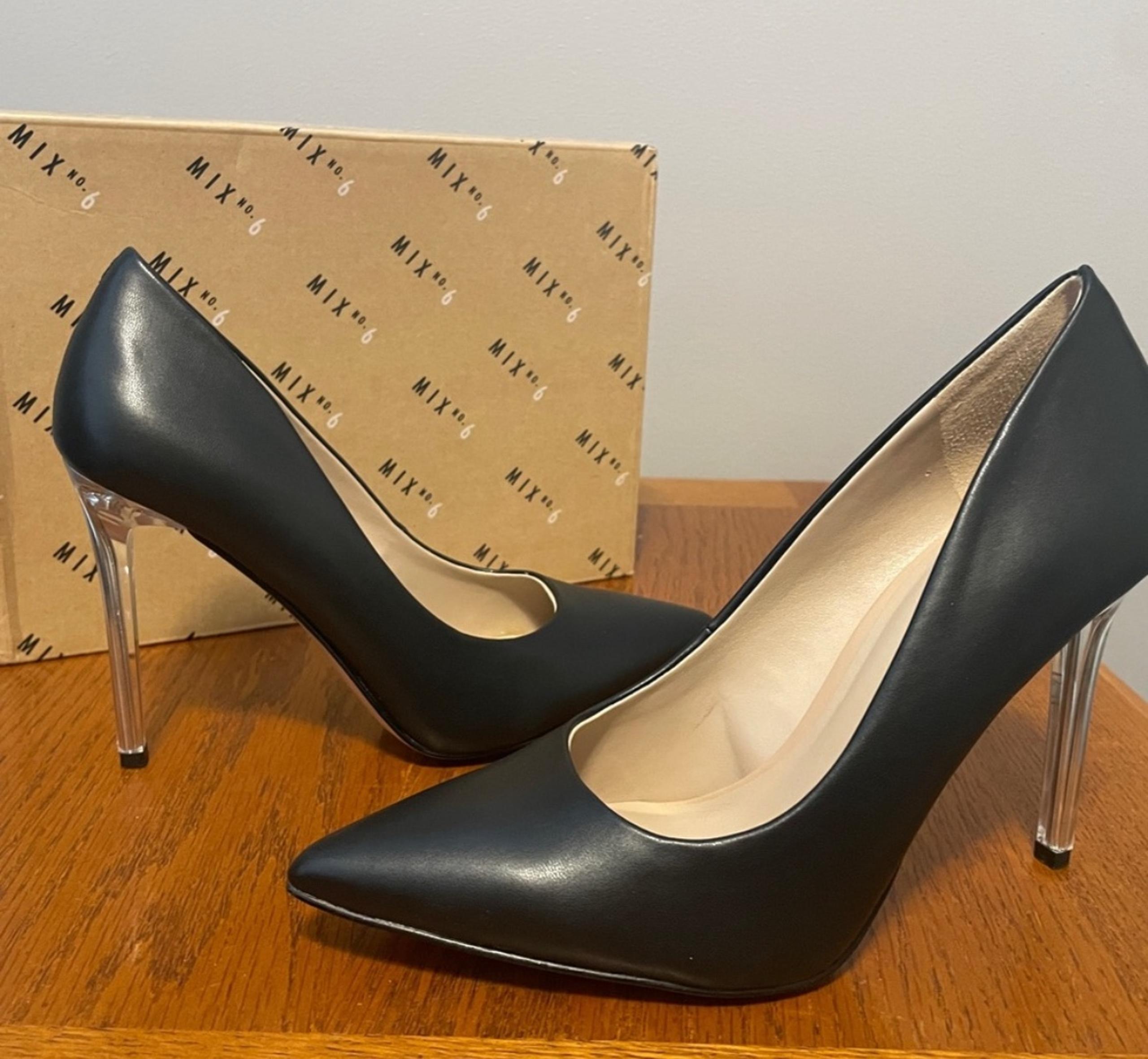 Black Mix No. 6 Pumps