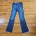7 For All Mankind Maternity Kimmie Bootcut Blue Jeans, Size 24