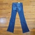 7 For All Mankind Maternity Kimmie Bootcut Blue Jeans, Size 24