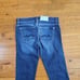 7 For All Mankind Maternity Kimmie Bootcut Blue Jeans, Size 24