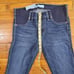 7 For All Mankind Maternity Kimmie Bootcut Blue Jeans, Size 24