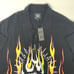 Ed Hardy NWT Tattoo Black Fire Heart Short Sleeve Button Up Men's Shirt Size XL
