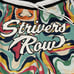 Strivers Row Shorts Black Men 2XL XXL Black Liquid Hoop Vibrant Embroidery Heavy