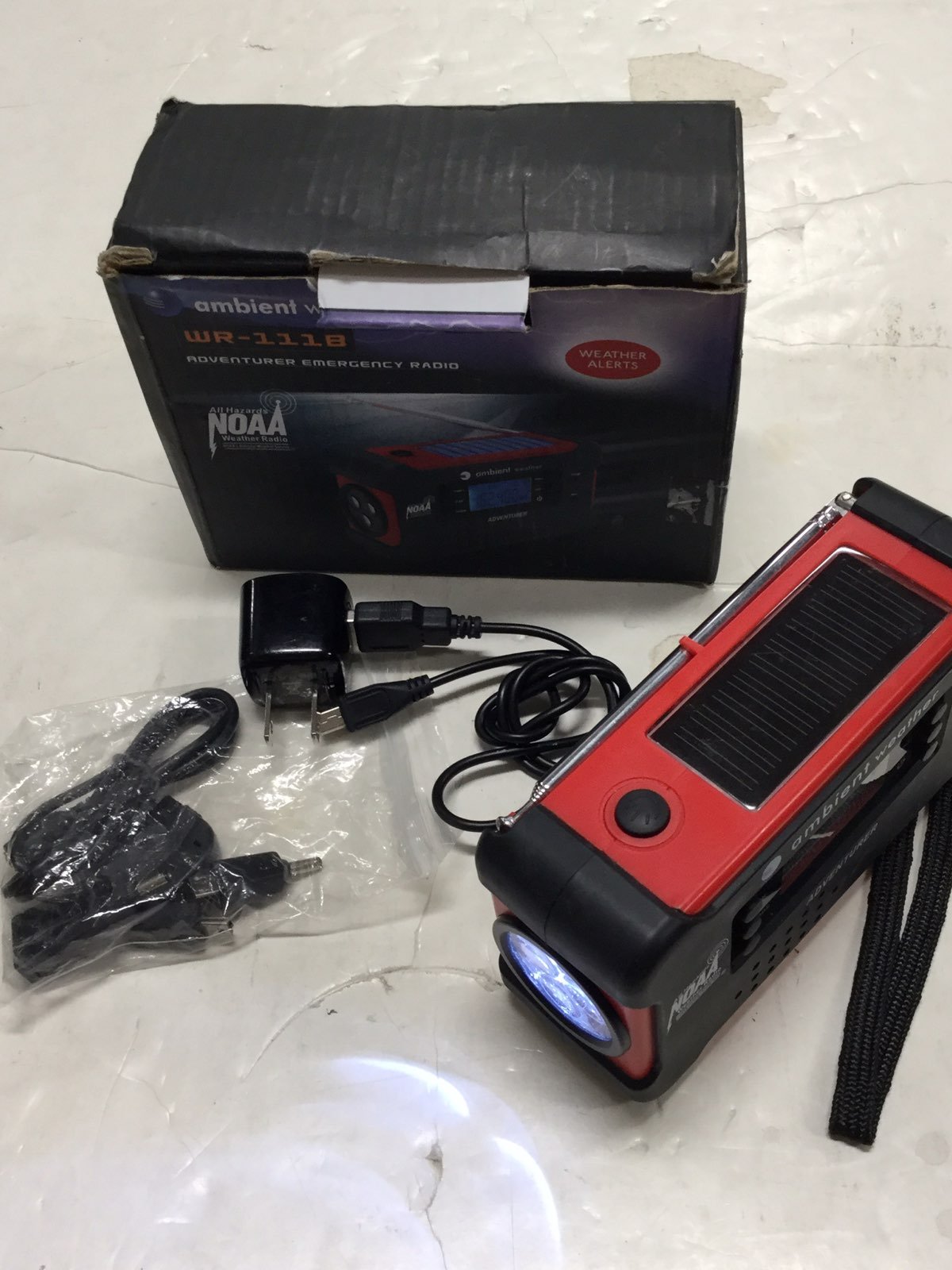 Ambient Weather WR-111B Adventurer Radio