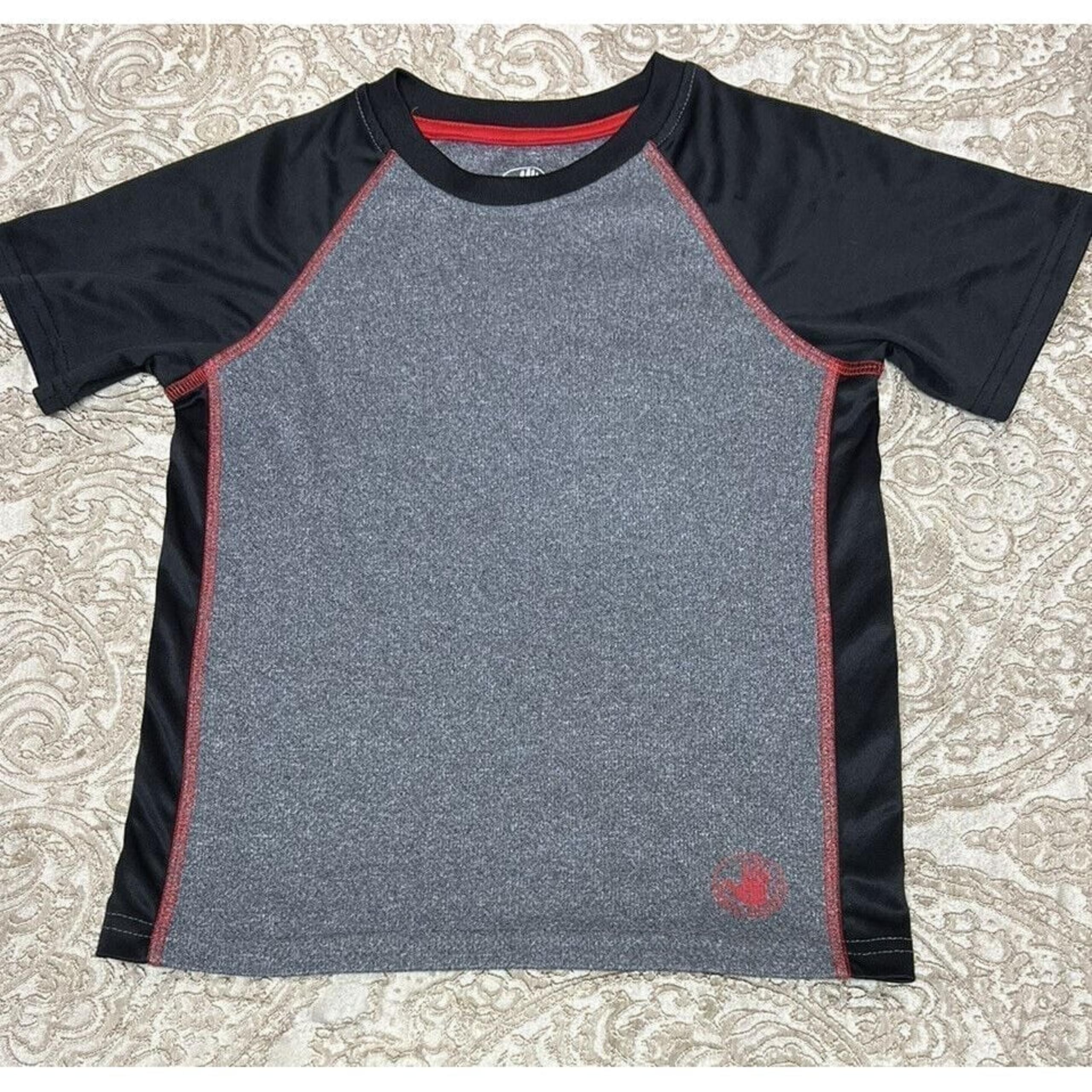 Body Glove Size 6 Gray & Black Rash Guard Swim Shirt