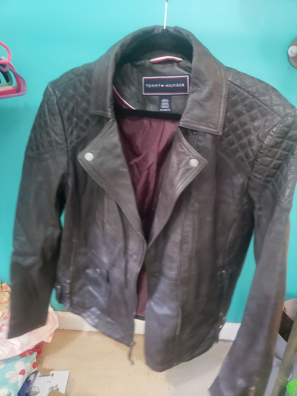 Tommy Hilfiger Genuine Leather Jacket