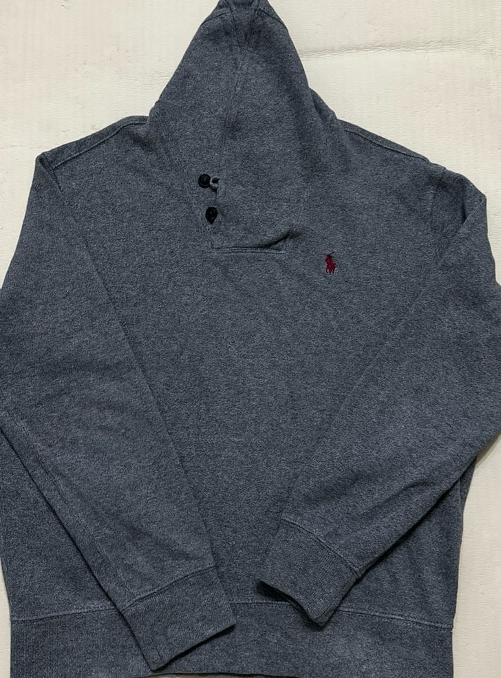 Polo Ralph Lauren Gray Pull Over Shawl Collar Sweater - Size Medium Men NWOT