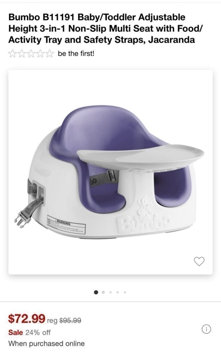 Bumbo seat like new