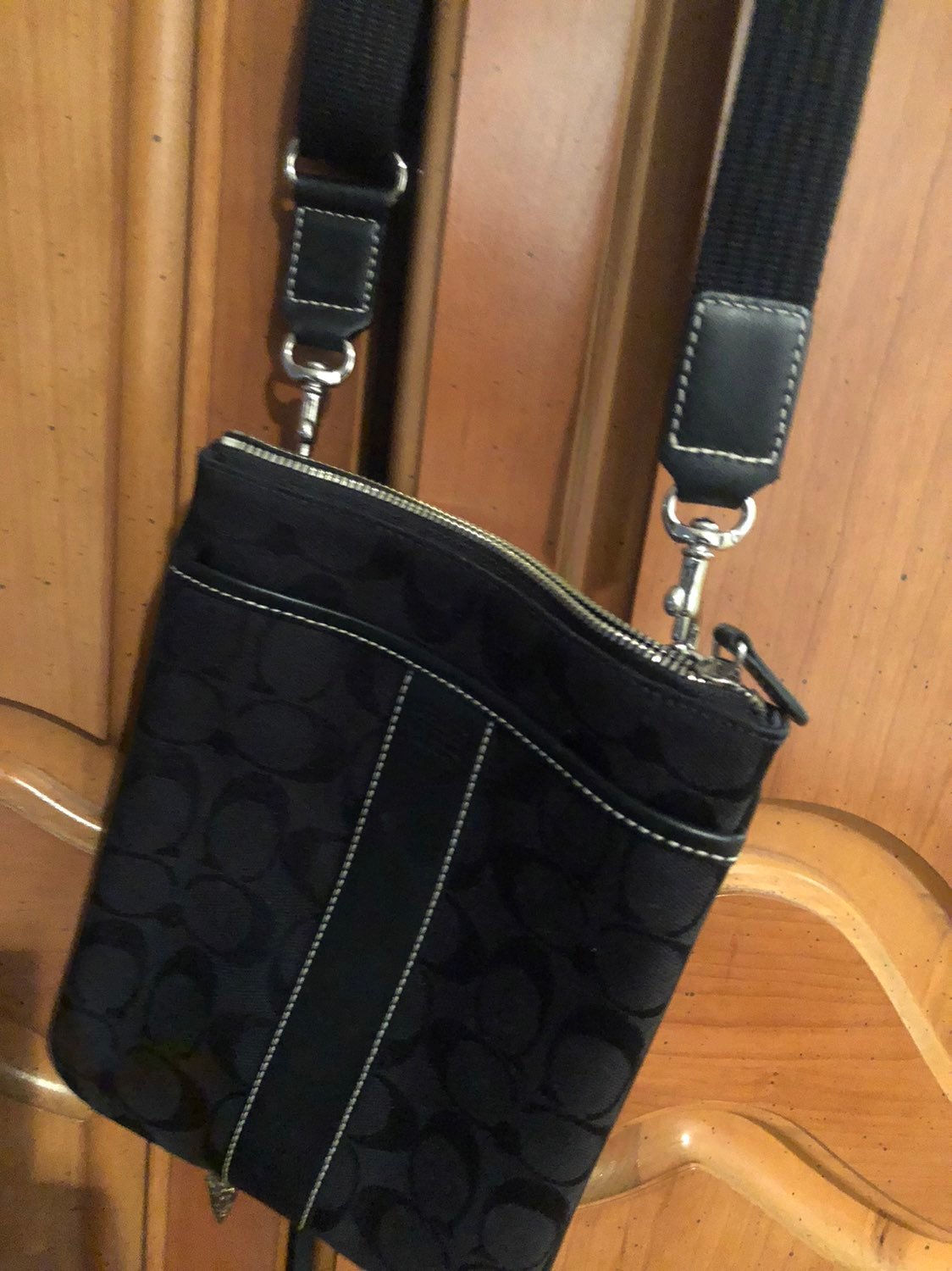 Coach Signature Messager Crossbody bag