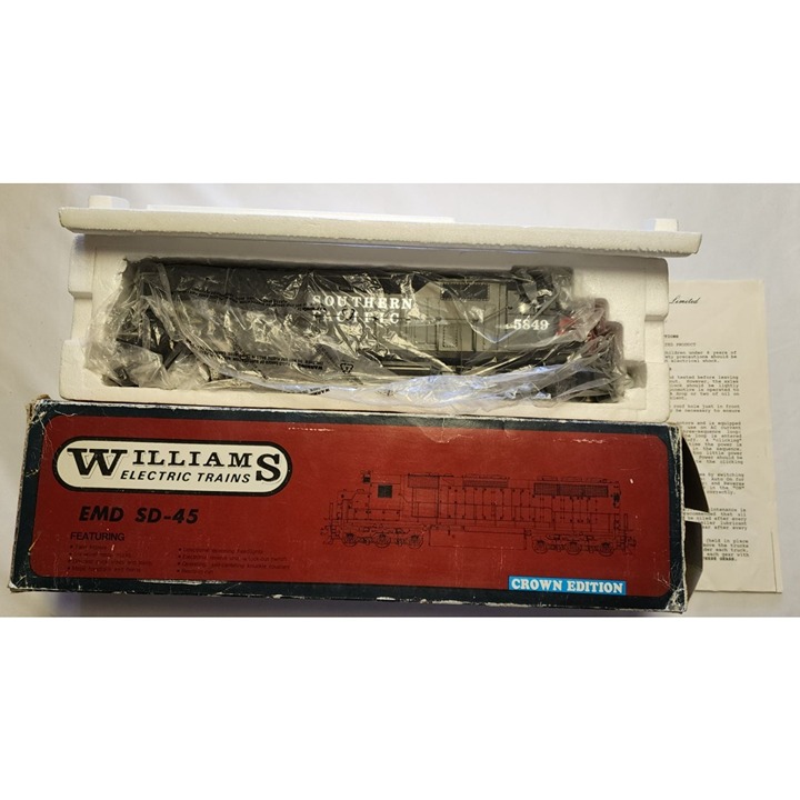 Williams Electric Trains EMD SD-45 Southern Pacific Diesel Engine Crown Edition