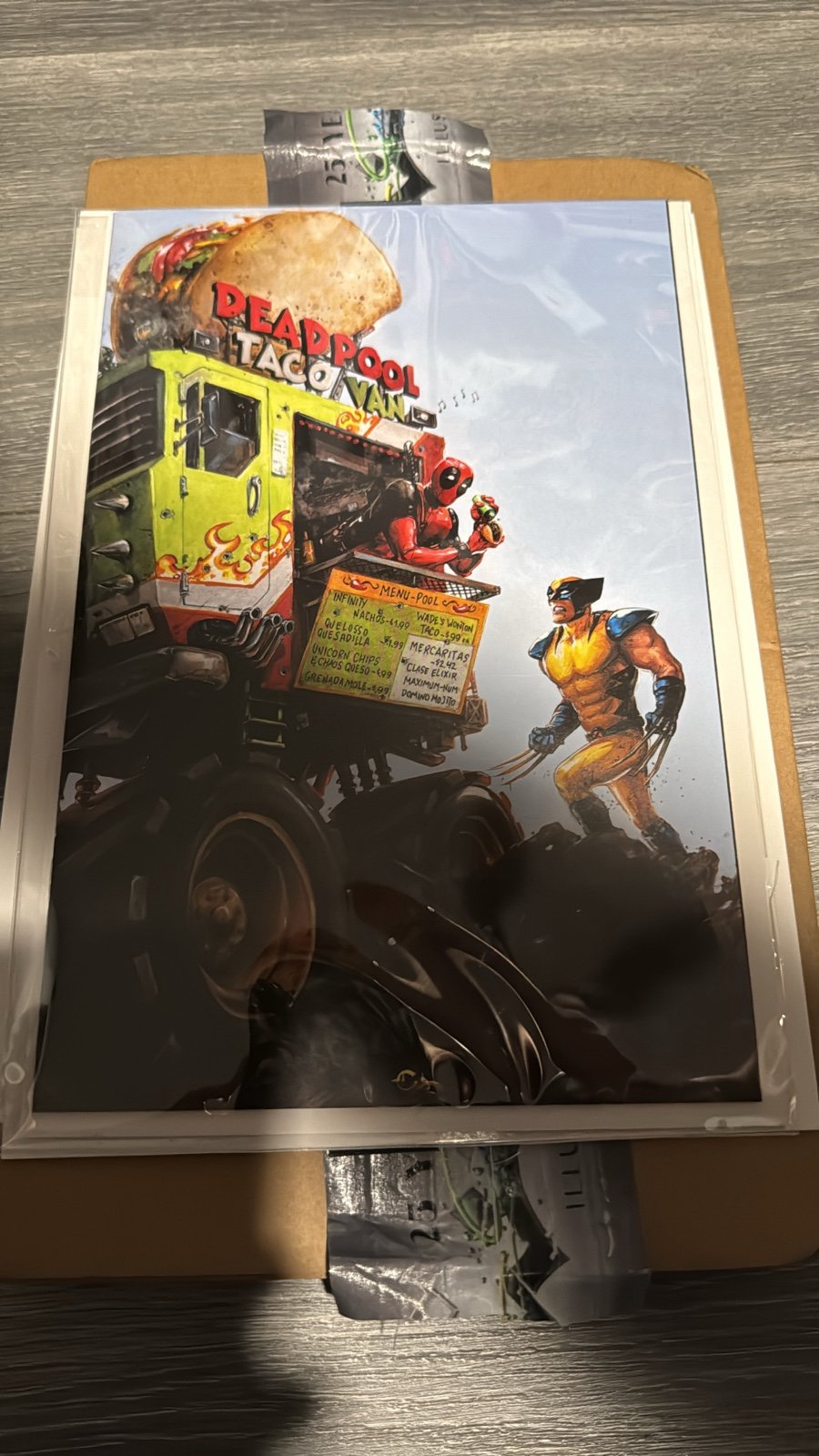 Deadpool & Wolverine: 999 Problems But A Taco Ain't One Clayton Crain